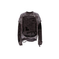 N*M Burgundy Double Layered Balaclava Tee