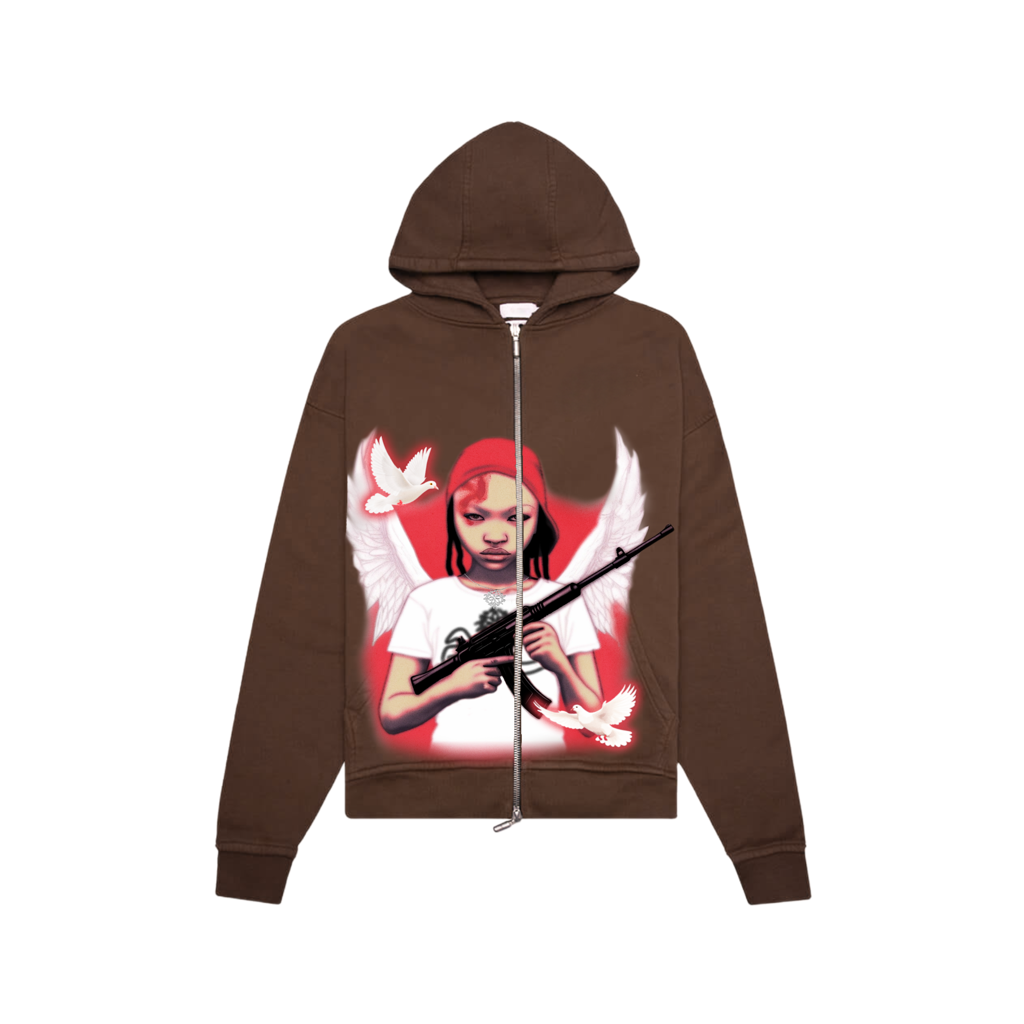 N*M “Dove” Zip Up
