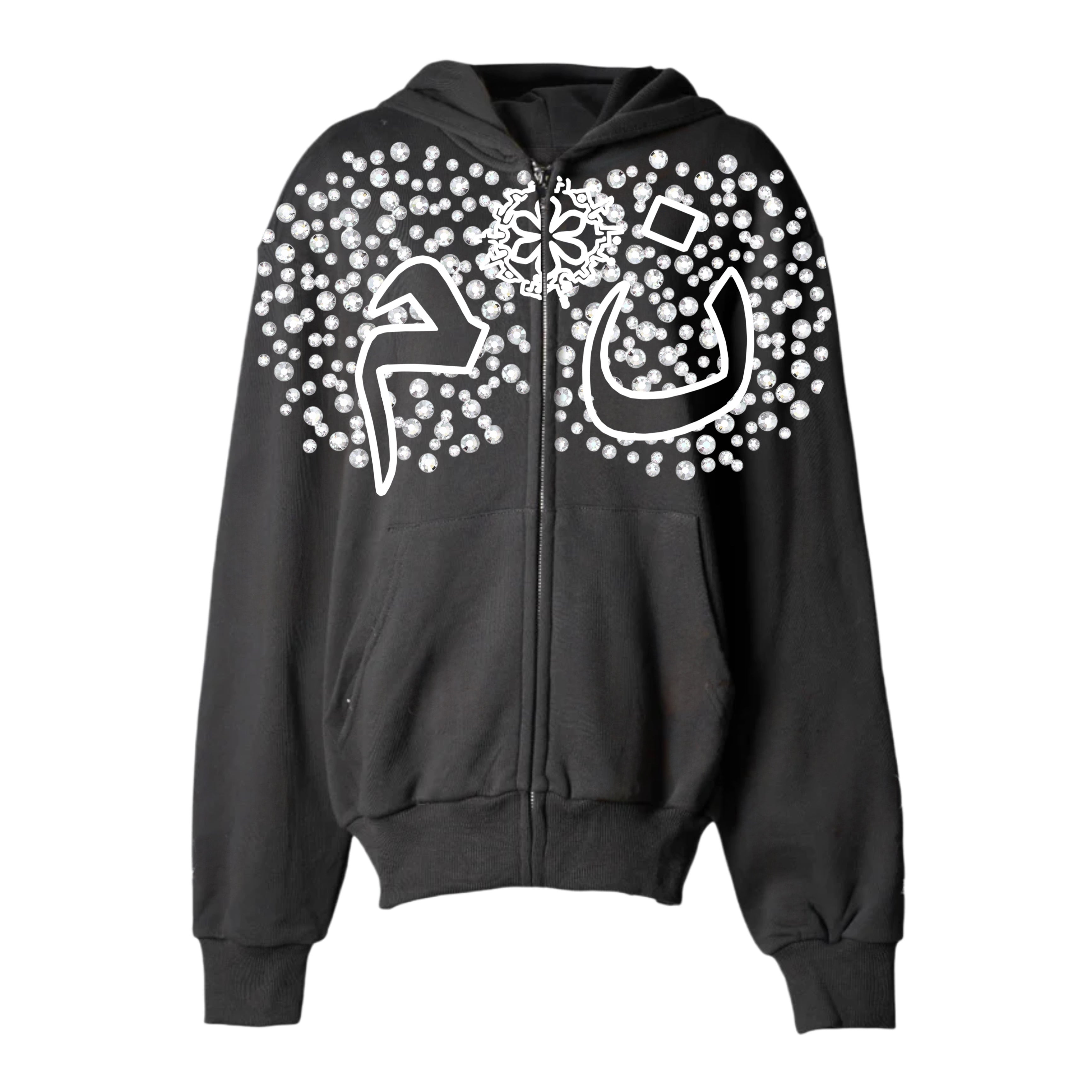 N*M “Chandelier” Logo Zip Up