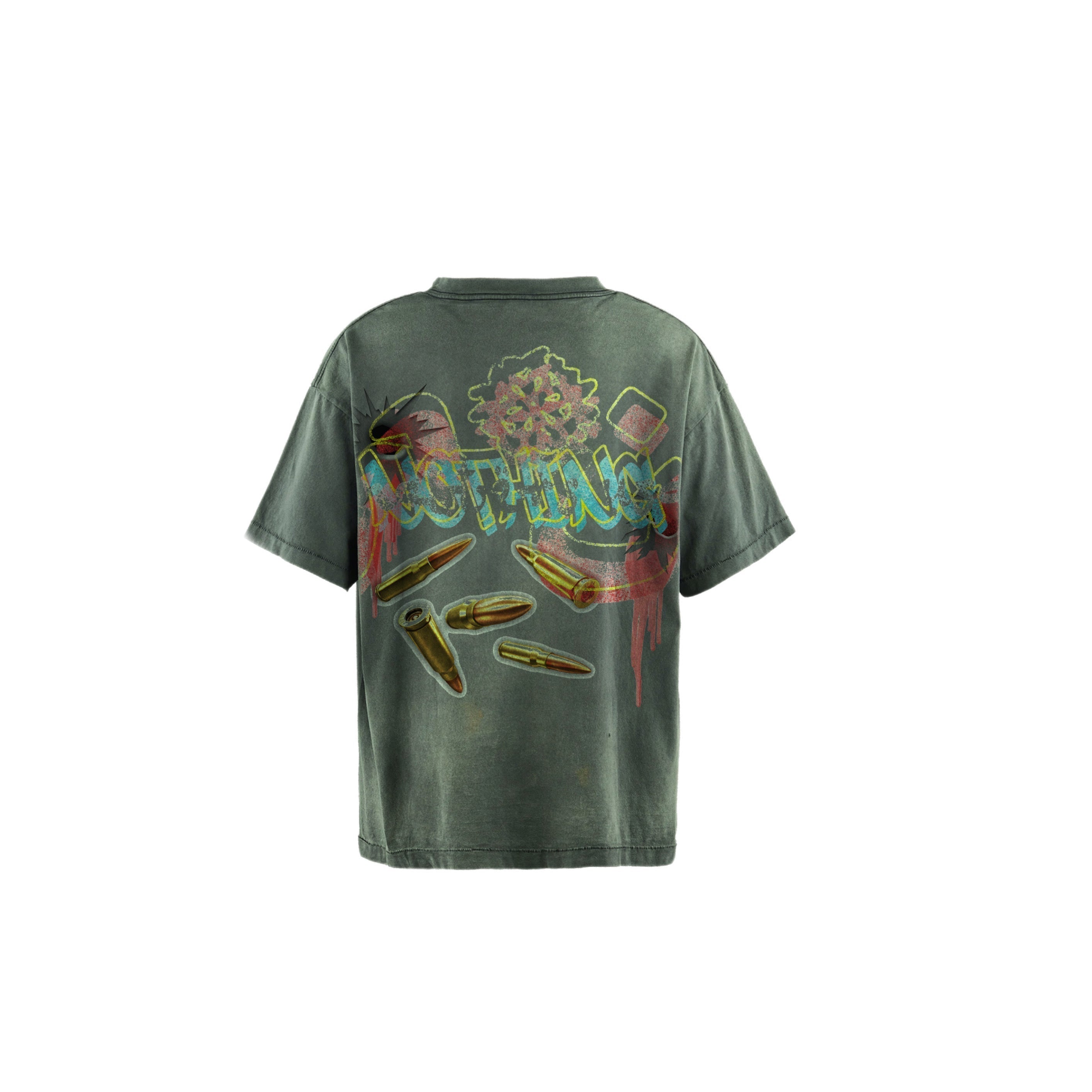 N*M Olive Green “Raider” Tee